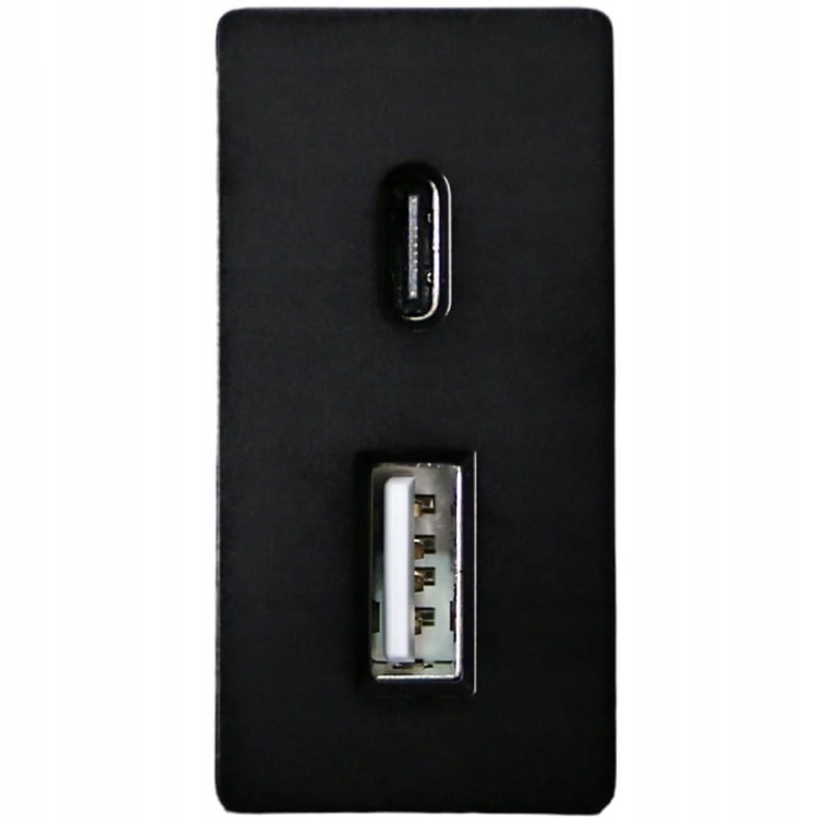 Moduł Ładowarka Gniazdo 2x USB A+C 20 WAT do Ramek
