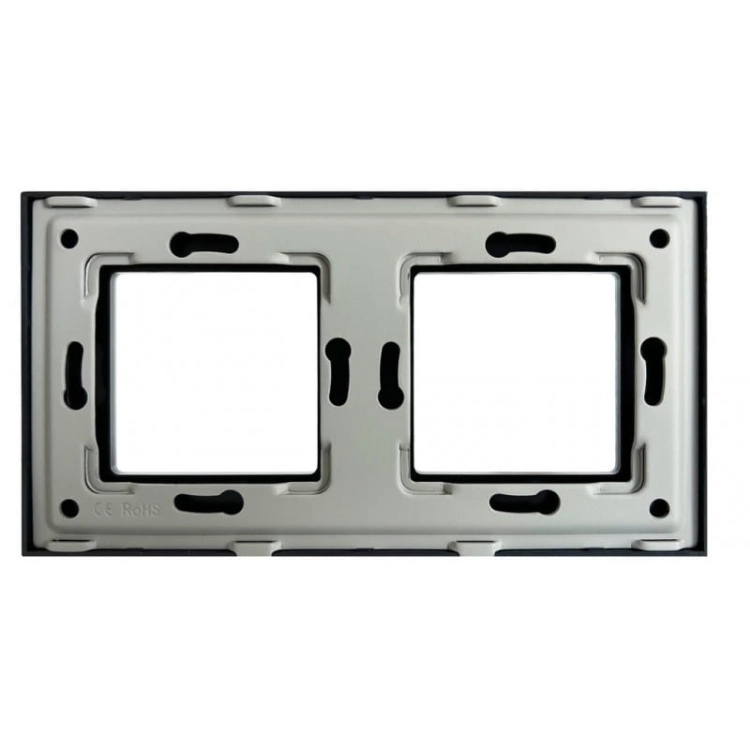 Ramka Aluminiowa Podwójna Czarna do Modułów MIUUN