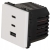 Moduł Gniazdo Potrójna Ładowarka Biała USB 65W A+C+C do Ramek