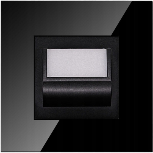 Lampka LED Schodowa Ciepła 1W Szklana