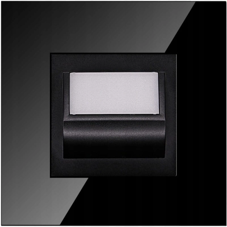 Lampka LED Schodowa Ciepła 1W Szklana