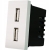 Moduł Gniazdo Podwójne Ładowarka USB 2.4A do Ramek