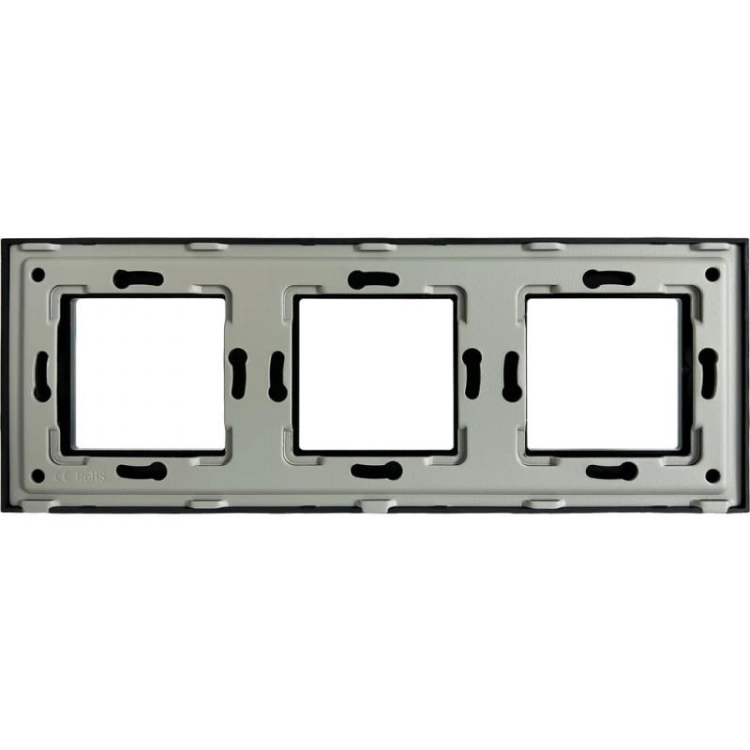 Ramka Aluminiowa Potrójna Czarna do Modułów MIUUN